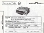 1957 Ford 79MS Thunderbird Am Car Radio Photofact Manual Schematic FEJ-18806-C Used. Price: $11.04.