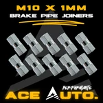 10X Brake Pipe Joiners Connectors 10MM 1MM 2 Way Inline Female For 3/16" New. Price: $11.16.