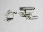 10-20 Bentley Mulsanne 2012 Rear Left Door Upper Lower Hinges Set Used. Price: $72.21.