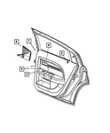 Genuine Mopar Switch Bezel Right 68019012AB New. Price: $35.18.