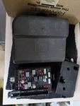 Oem 05-09 Saab 97X Fusebox, Under Rear Seat, Cabin Relay Block Used. Price: $125.00.