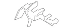 Genuine Ford Radiator Support Air Deflector Seal LK4Z-16A238-C New. Price: $124.35.