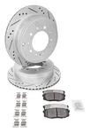 Jegs Truck-n-tow JX25 Brake Pads & Rotors Kit Fits Select 2008-2022 Lexus New. Price: $223.99.