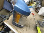 1973 74 Ford Galaxie 500 Custom Rh Front Fender Extension D4AZ-16018-AE Ik Used. Price: $66.50.