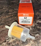 Pro Gauge 5/16 Fuel Filter G2 GF61 GF20011 33032 PFF20011 Free Shipping New. Price: $6.75.