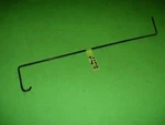 1974 Toyota Corolla 1600 Deluxe Trunk Hinge Torsion Spring Rod Left Driver Side Used. Price: $65.00.