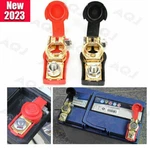 2 Car Battery Terminal Connector Positive Negative Post Heavy Duty Clamp Clip Aa New. Price: $10.74.