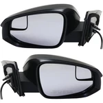Power Mirrors For 16-18 Toyota RAV4 Lh And Rh Textured Black North America Built New. Price: $102.89.