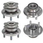 Front And Rear Wheel Bearing Hub For 2009 2010 2014 Chrysler 300 5LUG Non-abs New. Price: $165.36.