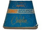 Vtg Factory Shop Service Manual For All 1962 Chrysler & Imperial Original Book Used. Price: $45.00.