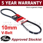 Gates Fan Drive Belt Audi Bmw Citroen Ferrari Fiat Ford Honda Mazda 6212MC New. Price: $12.07.