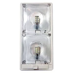 Ec-lite Series Rectangular Surface Mount Led Double Bulbs Overhead Light New. Price: $89.14.