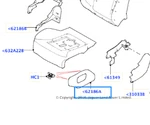 Genuine New Range Rover Front Right Canton Seat Cushion LR042200. Price: $197.45.