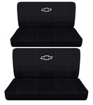Fits 1964 To 1967 Chevrolet Chevelle 4DOOR Front And Rear Bench Seat Covers New. Price: $149.99.