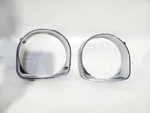1966 Buick Lesabre Oem Pair Of Left Chrome Headlight Bezel Used. Price: $148.75.