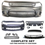 For 2015-2023 Dodge Charger SRT-8 Hellcat Front Bumper Set New. Price: $699.00.