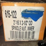 Dorman Spindle Nut, Inner 615-122 Pcs. 2"-16 X 2-1/2" Od Nos New. Price: $14.00.