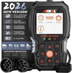 Ancel HD601 Heavy Duty Truck Obd Scanner Diagnostic Tool All System Diesel New. Price: $136.79.
