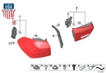 Bmw F52 118I 120I Rear Left Light Side Panel Bulb Holder Genuine 51160050619 New. Price: $47.72.