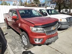 2015-2019 Chevrolet Colorado Pickup Red Crew Cab 5' 2" Bed/box Id 84141624 Used. Price: $2519.99.