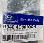 Hyundai Genuine Parts 91940-4D001-QQH Pcb Relay Block Assembly-abs New. Price: $25.60.