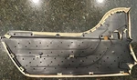 Mercedes Sl R129 Left Door Panel Smooth Perforated Leather Beige 1297270107 Used. Price: $80.00.