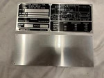 M416 Operational Data Plate For Military Trailer M151 M38 M37 Cucv M715 M998 M35 New. Price: $24.95.