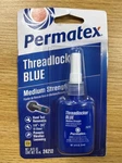 Permatex 24210 Ml Bottle Medium Strength Threadlocker Blue New. Price: $15.00.