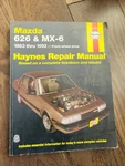 Haynes Premium 61041 Repair Manual For Models Mazda 626 & MX-6 Fwd 83-92 Used. Price: $10.59.
