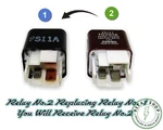 Fits Mazda Ford 90-05 Black-white Ignition Open (replacement) Relay FS11A Japan New. Price: $28.75.