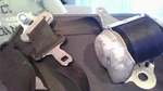 Rear Seat Belt Assembly Outer Left Hand- Toyota Genuine #73370-35271-C2 Used. Price: $100.00.