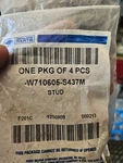 Lot Of Ford W710605S437M Stud Oem NOSV4 Pack W710605-S437M Free Shipping New. Price: $21.95.