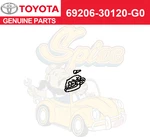 (97-01) ES300 & Camry AA010 Handle S/a, I/s Door Left Beige 69206-30120-G0 New. Price: $94.13.
