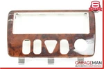 98-03 Mercedes W208 CLK320 Center Dash Hazard Door Lock Switch Trim Bezel Wood Used. Price: $24.75.
