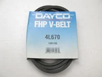 Dayco 4L670 Power Equipment Accessory Drive Belt - 1/2" X 67" New. Price: $8.99.