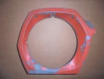 1971 Ford Pinto Right Plastic Headlight Bezel Fender Extension D12B-13045-AA Used. Price: $30.00.