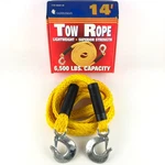 Saddleman 14' Recovery Tow Rope Forged Steel Hooks Stretches Original Box Vtg Used. Price: $39.99.