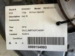 Passenger Right Front Spindle/knuckle Awd Fits 15-16 Renegade 319258 Used. Price: $96.62.