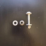 Oem Tesla Model Front Fore Link Bolt And Set Locknut, Washer, Ali New. Price: $32.17.