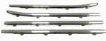 2019-2026 Silverado Sierra Crew Cab Front & Rear Window Moldings Chrome Oem Gm New. Price: $459.98.