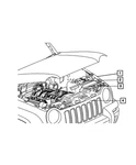 Genuine Mopar Emission Label 68026814AA New. Price: $76.71.
