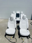 2017-2023 Tesla Model Front & Rear Set Of Seats Assy White Oem Used. Price: $1650.00.
