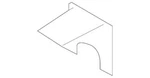 Genuine Ford Rear Body Reinforced Brace BK3Z-6161216-B New. Price: $37.79.