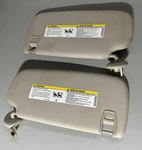 2011-2021 Dodge Durango Jeep Grand Cherokee Sun Set Pair Beige Oem Used. Price: $89.99.