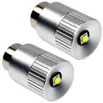 2-PACK Hqrp Ultra Bright 300LM High Power 3W Led Bulb For Maglite 2D 3D / 2C 3C New. Price: $23.95.