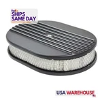 Specialty 6490BK, Kit Air Cleaner 12IN X Oval Half Finned Top Performanc New. Price: $78.48.