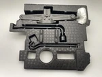2019-2025 Honda Passport Jack With Tools Foam Holder Cracked Used. Price: $78.00.
