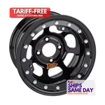 Aero Race ARW33-184520X Powder Coated Black Steel Inch Wheel Rim 4X4.5 13X8 New. Price: $305.00.