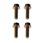 Multi-purpose Bolts Steel Yellow Zinc Flange Medium Thread 8 New. Price: $19.42.