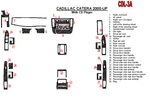 Abs Golden Zebra Dash Trim Kit For Cadillac Catera 2000 2001 New Premium Set. Price: $249.72.
